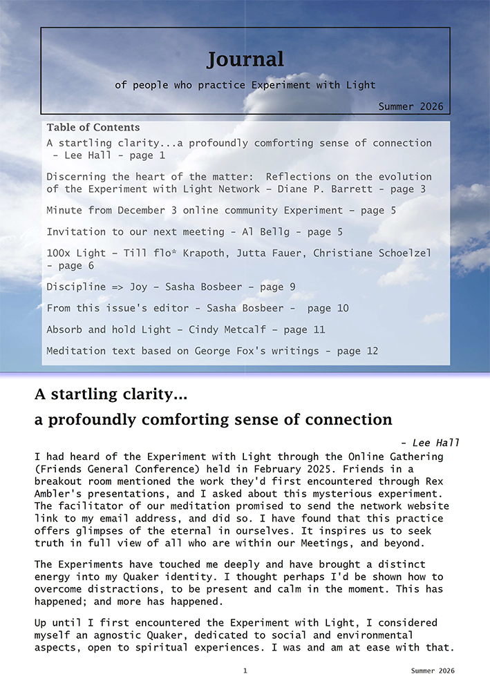 Cover Journal issue ummer 2026